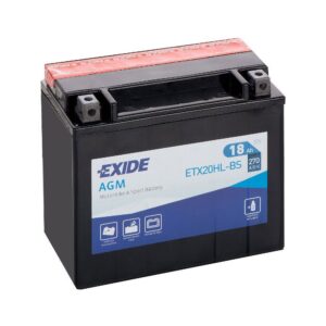 Мото акумулятор EXIDE 6СТ-18 AGM ETX20HL-BS