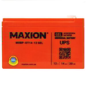 Промисловий акумулятор MAXION GEL 12V 14Ah