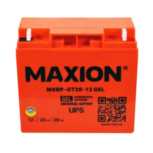 Промисловий акумулятор MAXION GEL 12V 20Ah