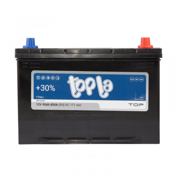 Авто акумулятор Topla TOP 95Ah 850A Japan R+