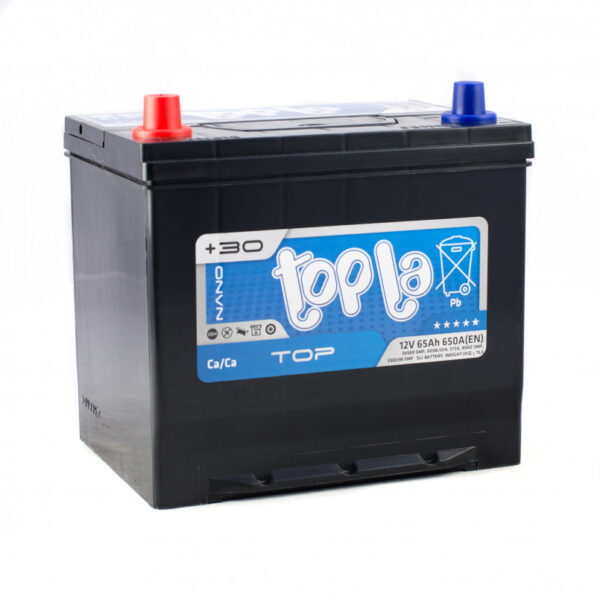 Автомобільний акумулятор Topla TOP Asia 65Ah 650A L+