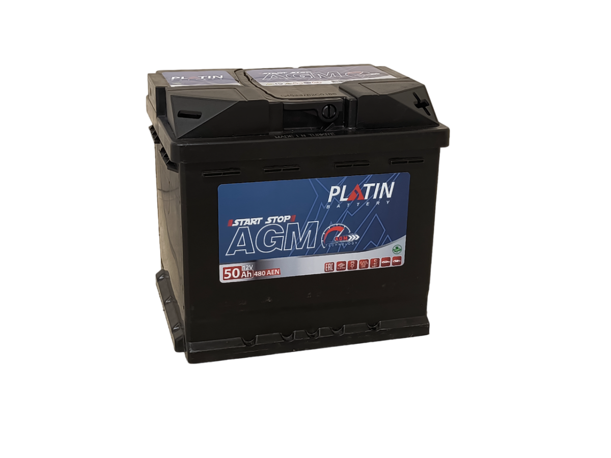 PLATIN AGM 50Ah 480A R+ (L1)