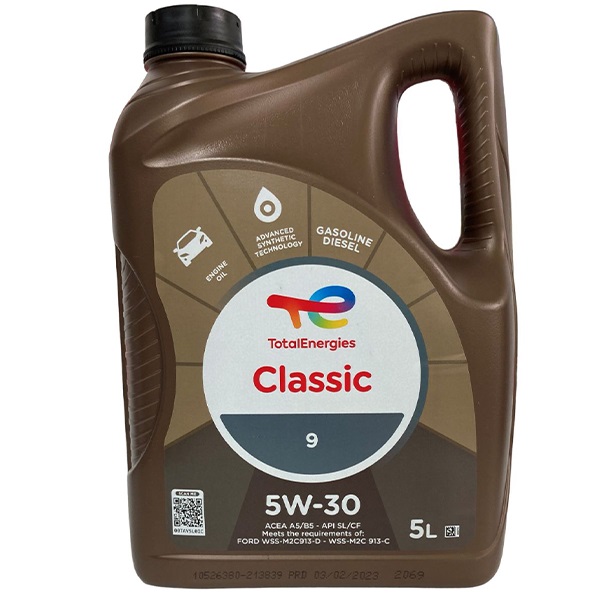 Моторна олива Total Classic 9 5W-30, 5 л