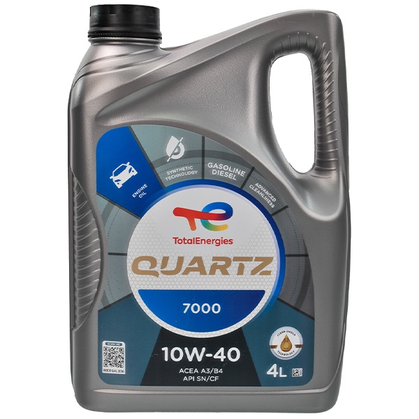 Моторна олива Total Quartz 7000 10W-40, 4 л