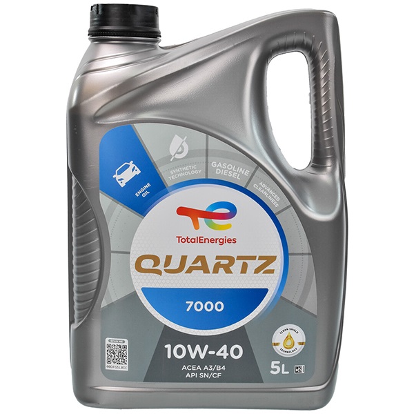 Моторна олива Total Quartz 7000 10W-40, 5 л