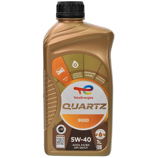 Моторна олива Total Quartz 9000 5W-40, 1 л