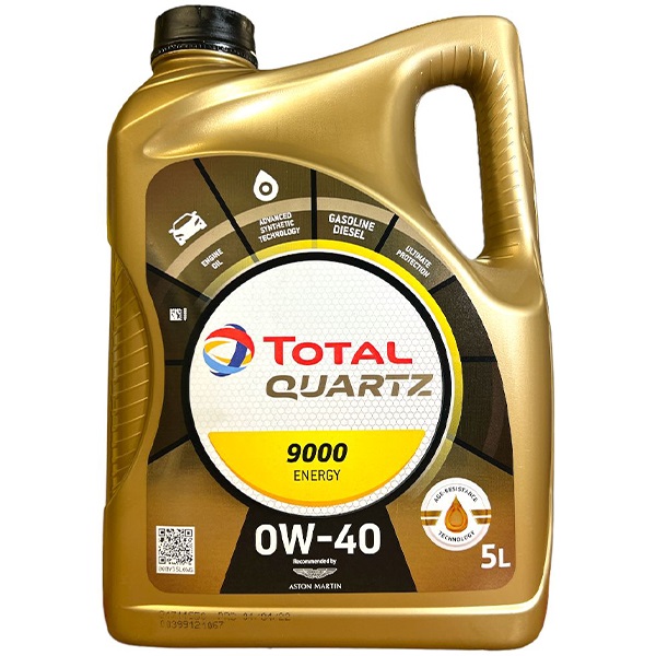 Моторна олива Total Quartz 9000 Energy 0W-40, 5 л