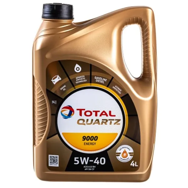 Моторна олива Total Quartz 9000 Energy 5W-40, 4 л
