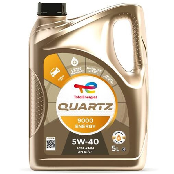Моторна олива Total Quartz 9000 Energy 5W-40, 5 л