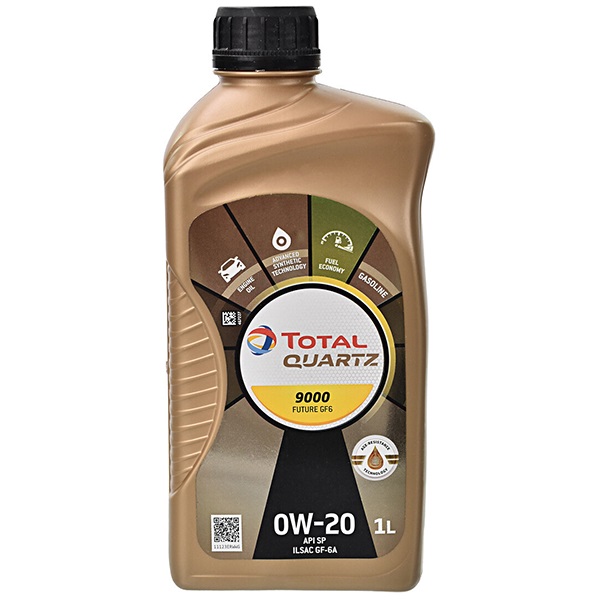 Моторна олива Total Quartz 9000 Future GF6 0W-20, 1 л