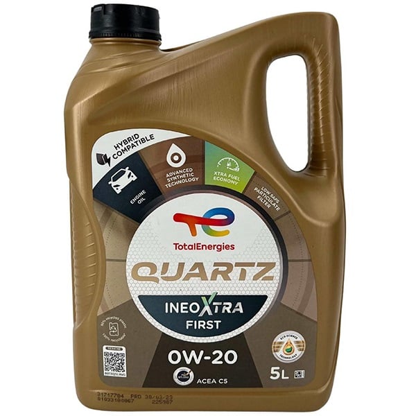 Моторна олива Total Quartz Ineo Xtra First 0W-20, 5 л