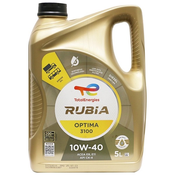 Моторна олива Total Rubia Optima 3100 10W-40, 5 л