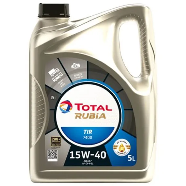 Моторна олива Total Rubia TIR 7400 15W-40, 5 л