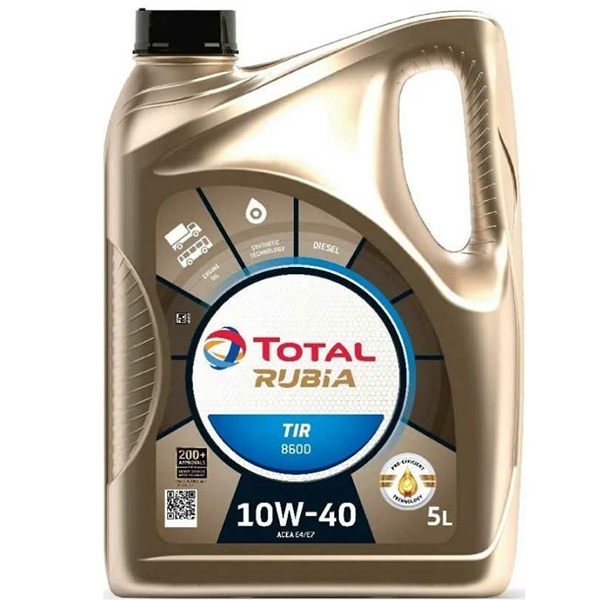 Моторна олива Total Rubia TIR 8600 10W-40, 5 л