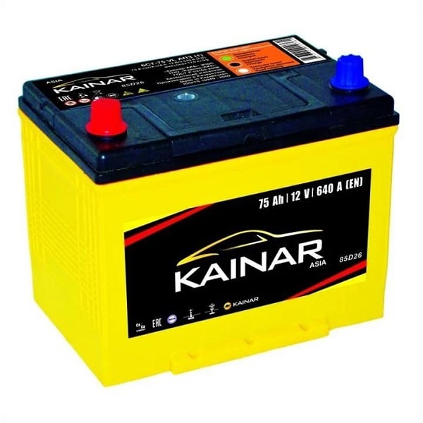 Автомобільний акумулятор Kainar Asia 0703411110 75Ah 640A L+