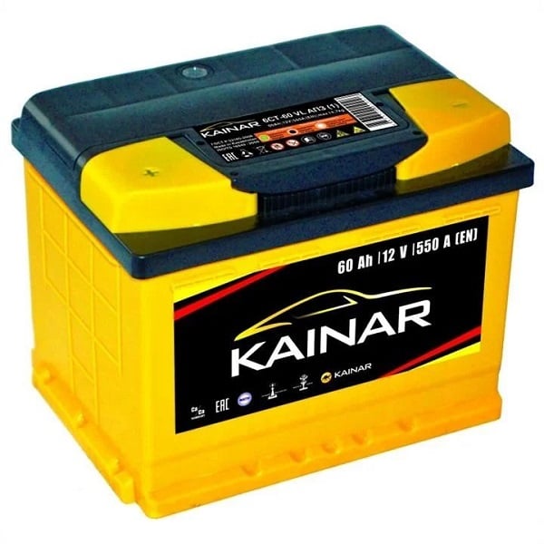 Автомобільний акумулятор Kainar Standart+ 0602611120ЖЧ 60Ah 550A L+