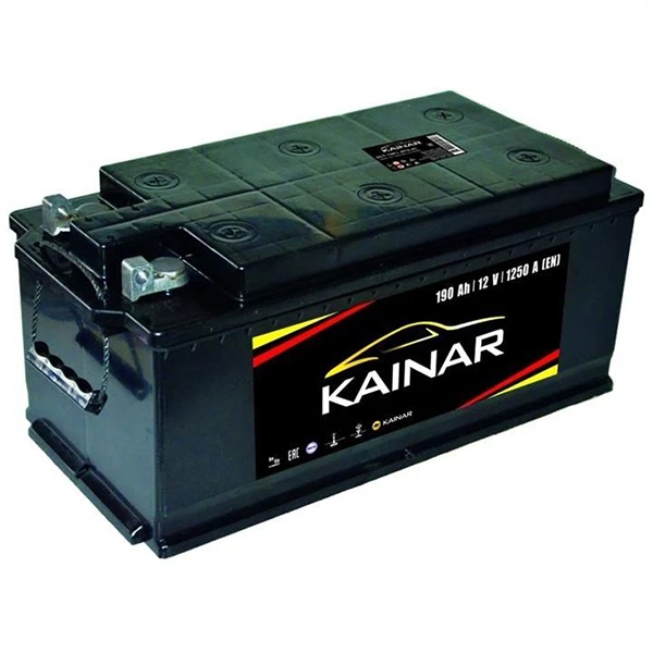 Автомобільний акумулятор Kainar Standart+ 1901124120ЧЧ 190Ah 1250A R+