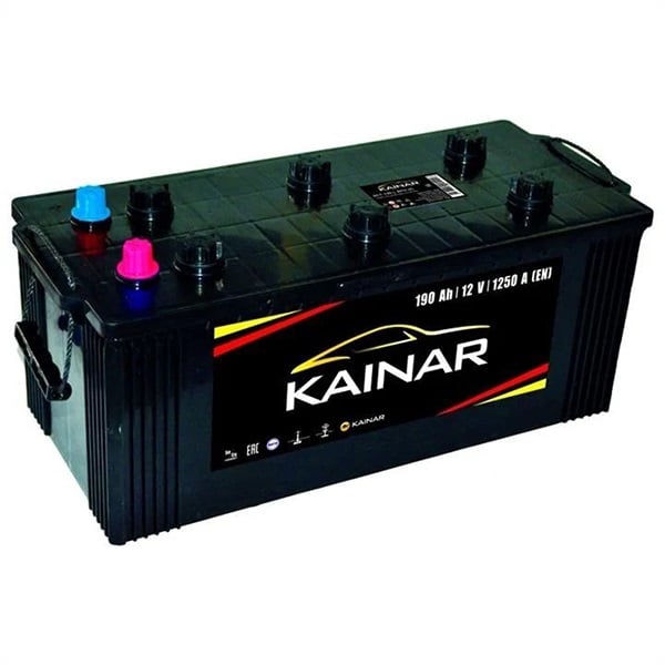 Автомобільний акумулятор Kainar Standart+ 1901214120ЧЧ 190Ah 1250A L+