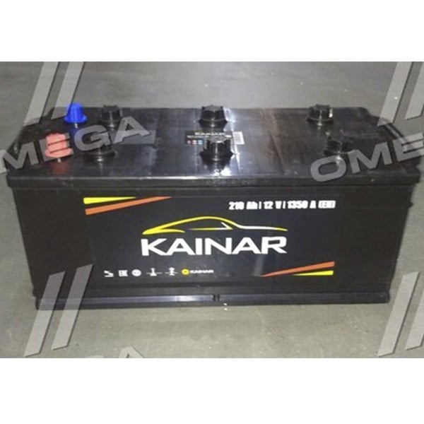 Автомобільний акумулятор Kainar Standart+ 2101214120ЧЧ 210Ah 1350A R+
