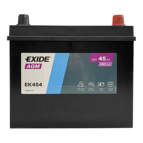 Автомобільний акумулятор EXIDE AGM 45Ah 380A R+ ASIA EK454
