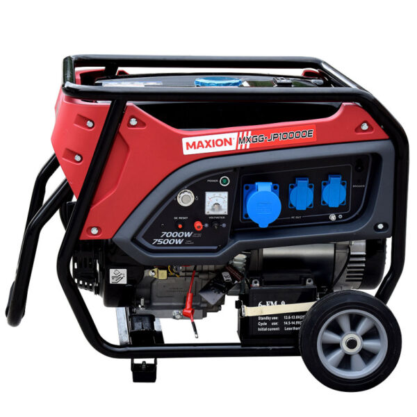 Генератор бензиновий MAXION MXGG-JP10000E, 7,5 кВт, ручний + електро старт