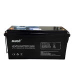 Акумулятор MUST 12,8V/200Ah, 2560W*h, 50A/100A (літій-залізо-фосфатний акумулятор для ДБЖ (UPS))
