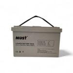 Акумуляторна батарея MUST LiFePO4 LP15-12100 12V 100Ah (1280W*h) Smart BMS, Bluetooth