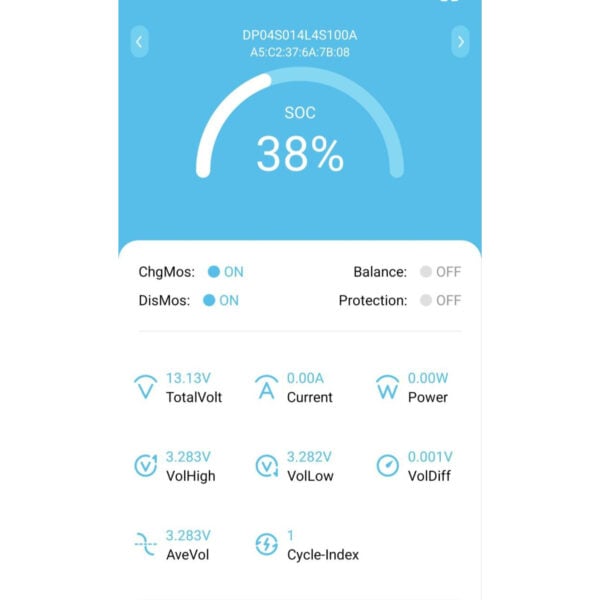 Акумуляторна батарея MUST LiFePO4 LP15-12100 12V 100Ah (1280W*h) Smart BMS, Bluetooth