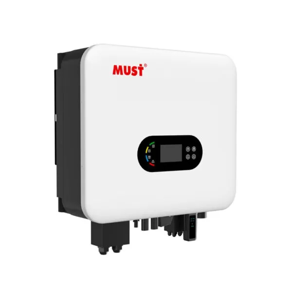 Гібридний інвертор Must 6кВт, PH11-6048 PRO (1 фаза, 2 МРРТ, безшумний, LV)