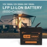 Акумулятор JSDS LiFePO4 12V/100AH (1280W*h), 12100LED, (260х170х215) мм, з Bluetooth