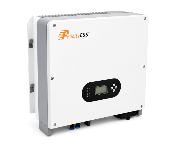 Гібридний інвертор Felicity T-REX-6KLP1G01 6000W, 230VAC, 48V, 50/60Hz, Parallel, 2MPPT-PV100-500V/18A, IP65, 530х493х228 мм, 32.4 кг.