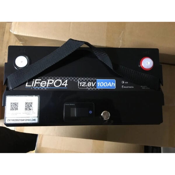 Акумулятор Challenger LiFePO4 12V/100AH (1280W*h) LF12-100,Smart BMS, Bluetooth (для будинку, котла, сонячних батарей)
